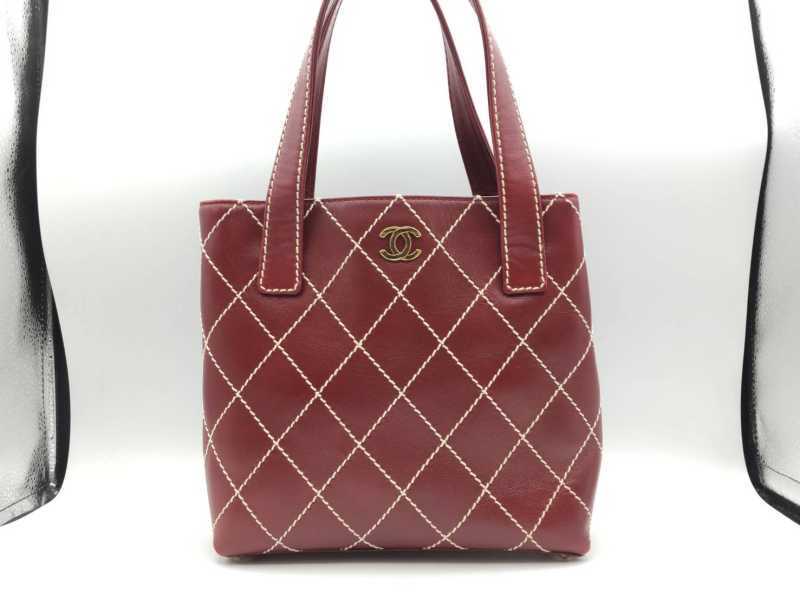 シャネル買取 トートバッグ ワイルドステッチ